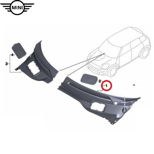 【値下】BMW MINI Ｒ６０　純正ピラーカバーリング　4個セット 値下】BMW MINI R60 純正ピラーカバーリング 4個セット 純正