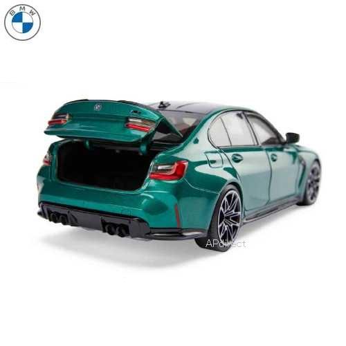 BMW ミニチュアカー BMW M3 2020 (G80) (アイル・オブ・マン・グリーン) (サイズ:1/18）｜apdirect｜03