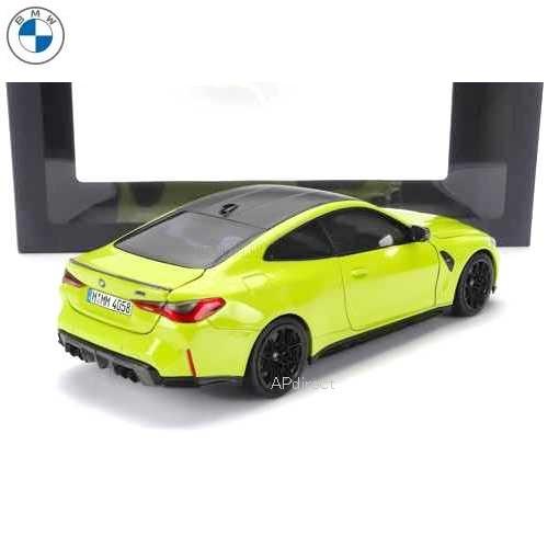 1/43 BMW M4 Coupe イエローメタリック BMW ミニチュアカー M4 (G82) (イエロー) (サイズ:1/18