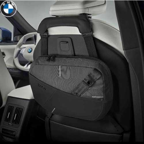 純正 リア・ストレージバッグ ブラック/ライト・ベージュ BMW BMW純正 シート バッグ ストレージ ポケット BUSINESS (ブラック