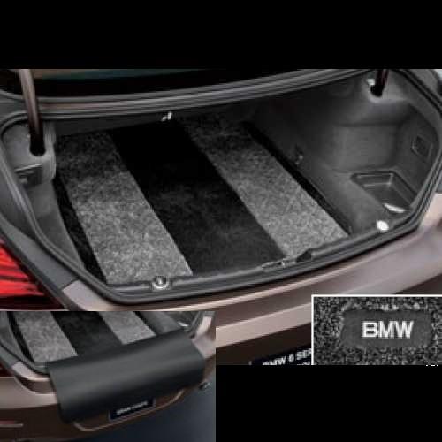 BMW純正 ラゲージ・ルーム・マット "サキソニー・ロイヤル"(グレー・アンド・ブラック)（F06）｜apdirect