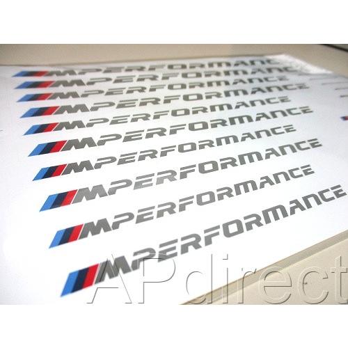 BMW純正 M performance ステッカー（Ａ４サイズ）｜apdirect｜02