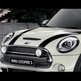 MINI純正 エンジンフード・ストライプ (ブラック/ホワイト) (F55/F56/F57) | BMW | 01