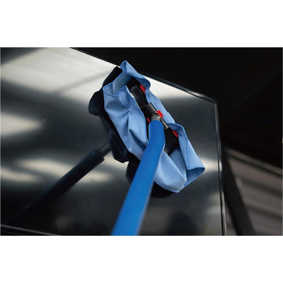Autofiber Mitt on a Stick PRO+（オートファイバー ミット・オン・ア・スティック PRO+）伸縮洗車ツール／ロングポール付き 洗車ミット／大きい車 高所洗車対応の画像