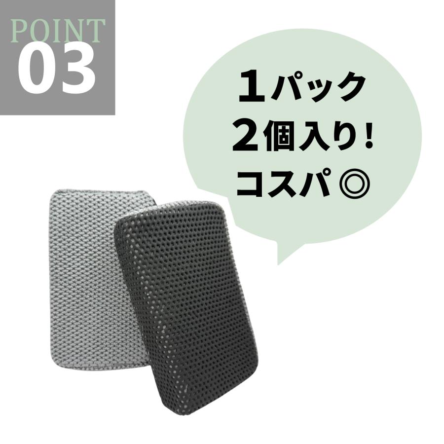 洗車用品 スムースオペレーター メッシュクレイスポンジ 鉄粉除去・除