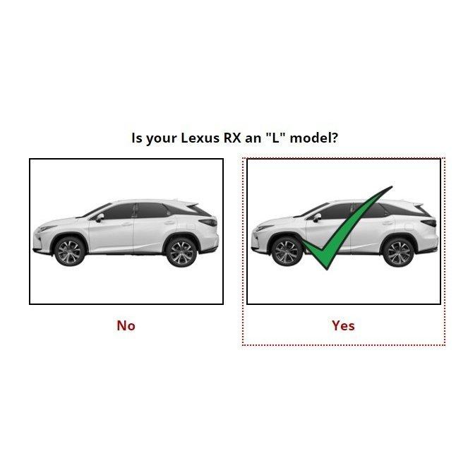 【WeatherTech正規輸入元】レクサス RX ロング(L)用(2018〜2022年)(2列目後ろ用)カーゴライナー/ラゲッジマット(ブラック) | WeatherTech | 01