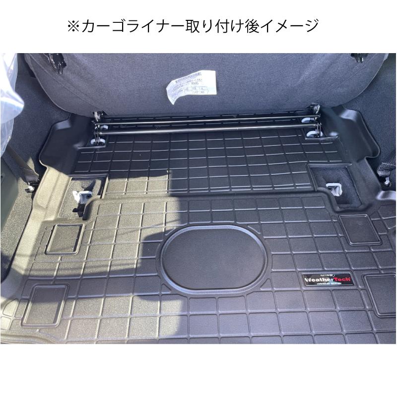 【WeatherTech正規輸入元】ジープ ラングラー(JL)(2018年〜)(※2ドア、1列目シート後ろ)カーゴライナー/ラゲッジマット(ブラック) | WeatherTech | 01