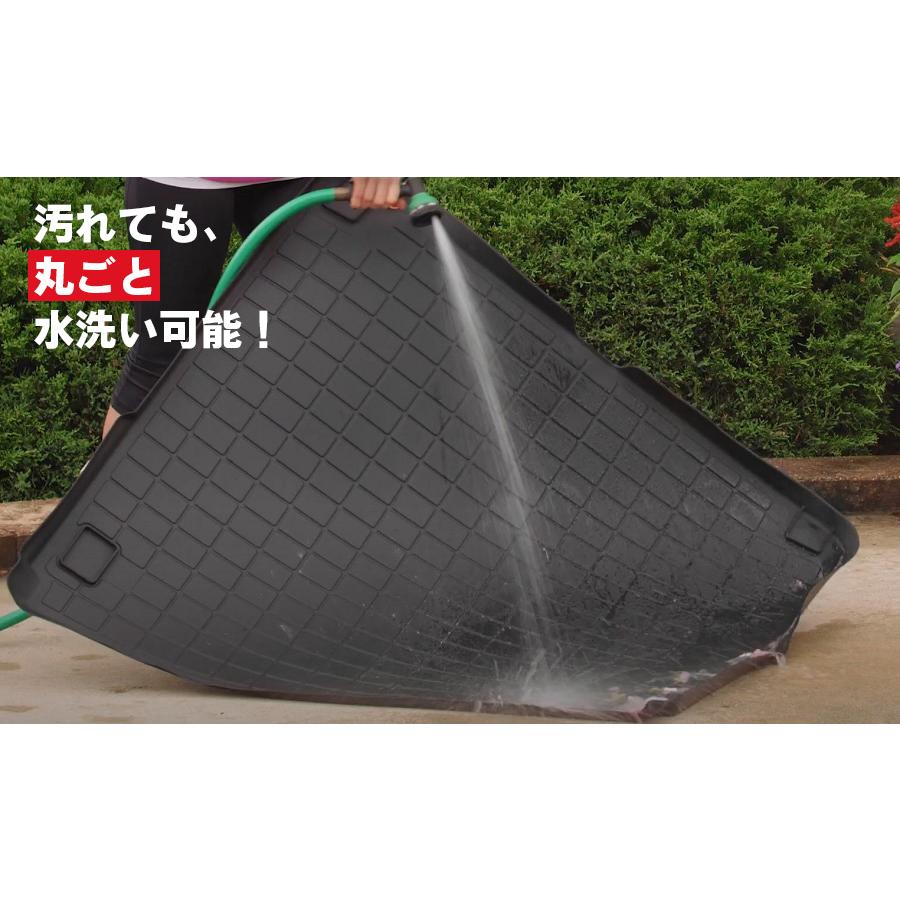 【WeatherTech正規輸入元】Audi(アウディ)Q7/SQ7(※3列目無しの車に適合)(2015〜2022年)カーゴライナー/ラゲッジマット(ブラック) | WeatherTech | 01