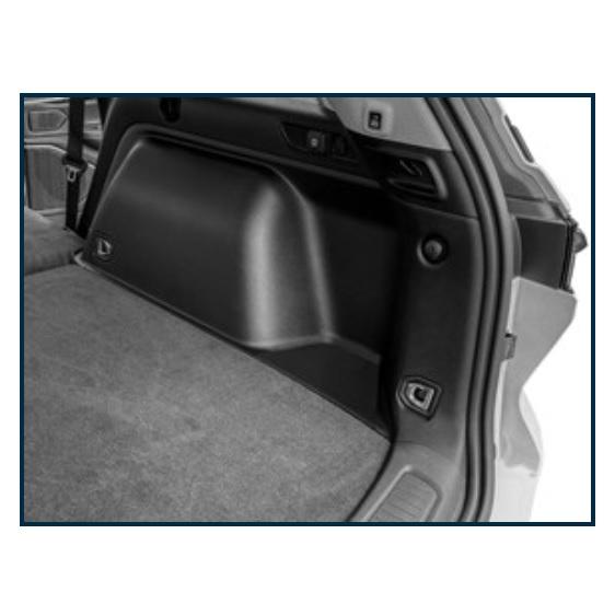 【WeatherTech正規輸入元】ジープ グランドチェロキー／グランドチェロキー 4xe(2022〜2023年)(後輪タイヤ収納スペースがプラスチック)ラゲッジマット(ブラック) | WeatherTech | 01