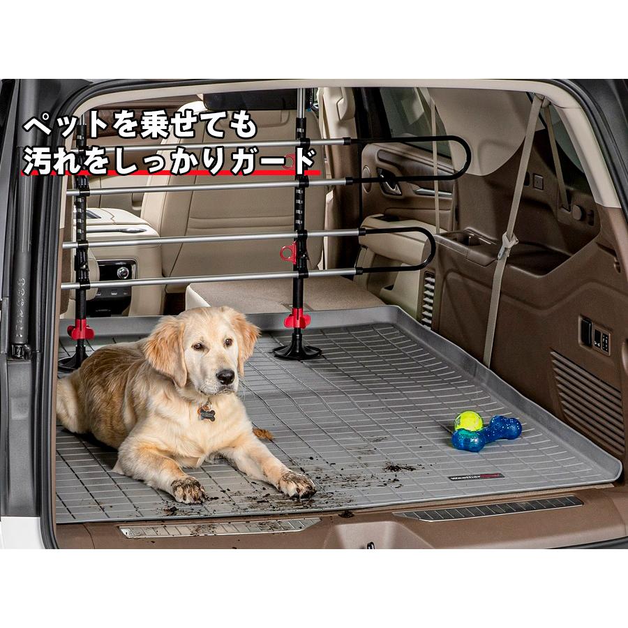 【WeatherTech正規輸入元】フォルクスワーゲン ゴルフR(2015〜2019年) カーゴライナー/ラゲッジマット(ブラック) | WeatherTech | 03