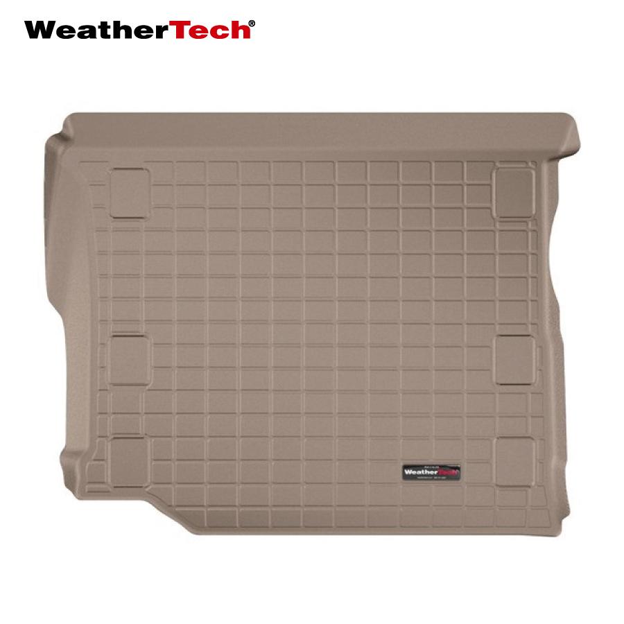 【WeatherTech正規輸入元】ジープ ラングラー(JLアンリミテッド ４ドア)(2018〜2022年)カーゴライナー/ラゲッジマット(タン) | WeatherTech