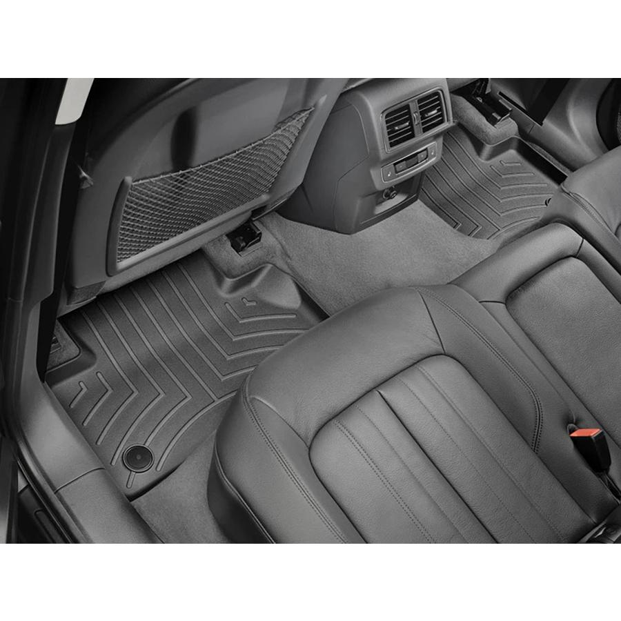 【WeatherTech正規輸入元】Audi (アウディ) Q5 / SQ5 (2017〜2025年) フロアマット/フロアライナー (２列目) (ブラック) | WeatherTech | 01