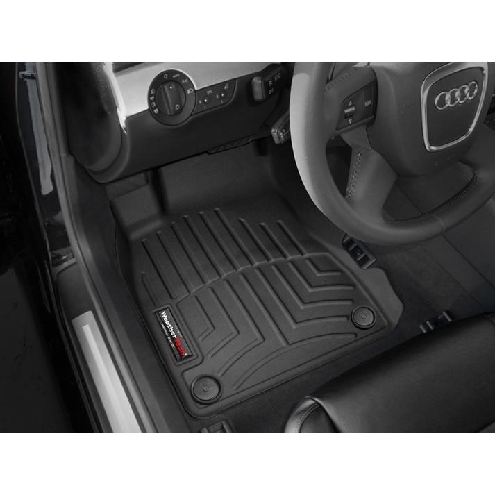 【WeatherTech正規輸入元】Audi(アウディ) A4/S4/RS4(2002〜2008年)左ハンドル車 フロアマット/フロアライナー(フロントのみ)(ブラック) | WeatherTech