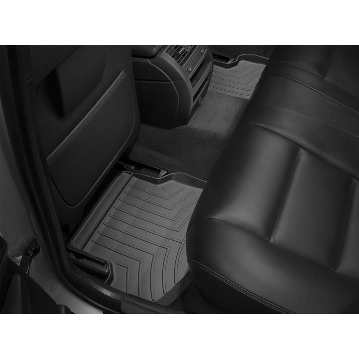 【WeatherTech正規輸入元】BMW 5シリーズ F10(セダン)/F11(ツーリング)右ハンドル車 フロアマット/フロアライナー(リア)(ブラック) | WeatherTech