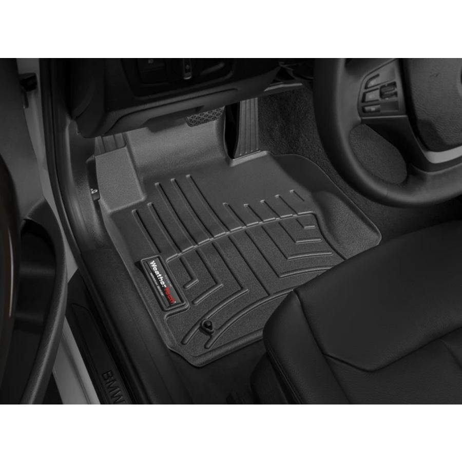 【WeatherTech正規輸入元】BMW 3シリーズ F30/F31 X Drive (2012〜2018年) 左ハンドル車 フロアマット/フロアライナー(フロント)(ブラック) | WeatherTech | 01