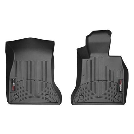 【WeatherTech正規輸入元】BMW 5シリーズ F10(セダン)/F11(ツーリング)右ハンドル車 フロアマット/フロアライナー(フロント)(ブラック) | WeatherTech | 01