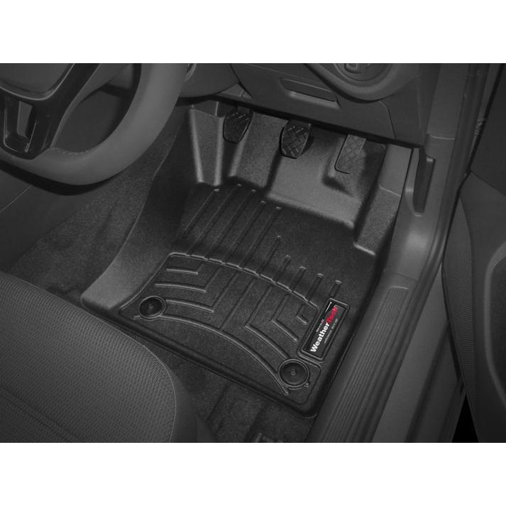 【WeatherTech正規輸入元】フォルクスワーゲン ゴルフ ヴァリアント(ESTATE)(2013〜2020年)右ハンドル車 フロアマット/フロアライナー(フロント)(ブラック) | WeatherTech