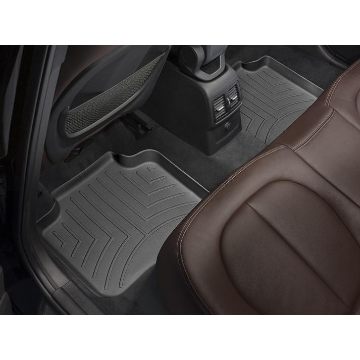 【WeatherTech正規輸入元】BMW Xシリーズ X1(F48)(2016年〜)／2シリーズ F45(アクティブツアラー)(2014年〜)フロアマット(リア)(ブラック) | WeatherTech | 01