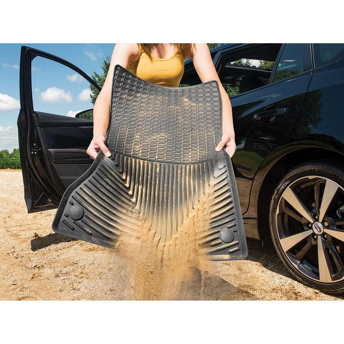 【WeatherTech正規輸入元】フォード エコノライン Eシリーズ(1999〜2022年)左ハンドル車 オールウェザーフロアマット(フロントのみ)(ブラック) | WeatherTech | 01