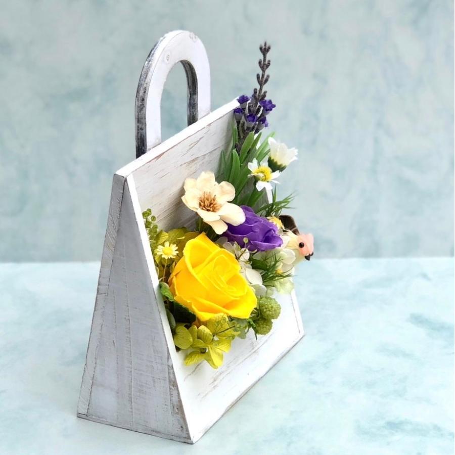 プリザーブドフラワーウッドショッパーズ☆誕生日 送別 卒業