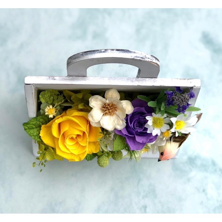 プリザーブドフラワーウッドショッパーズ☆誕生日 送別 卒業