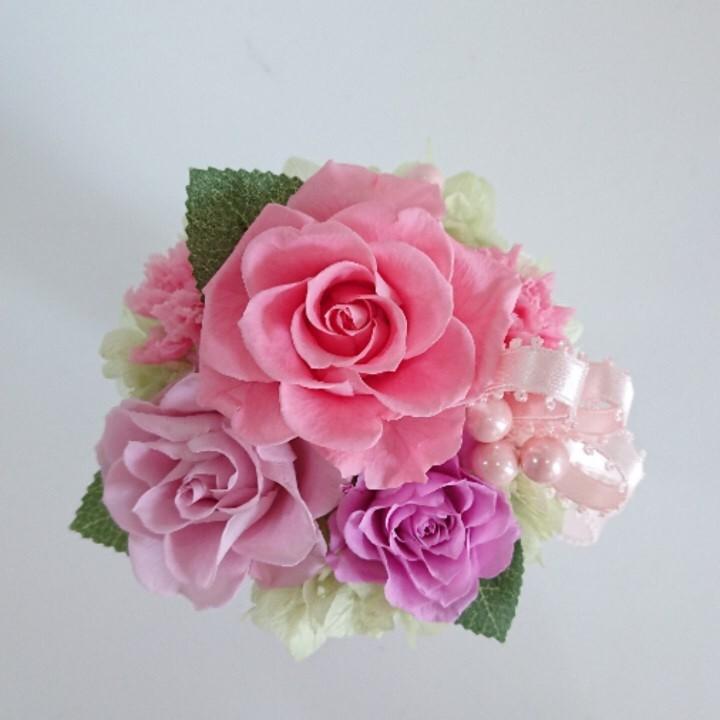 プリザーブドフラワー ピンクスウィート 薄ピンク 花 ギフト 誕生日 送別会 歓迎会 退職祝い 歓送迎会 送別 卒業 母の日 結婚 お祝い 記念日 プレゼント Pf Ai Apertiofloris 通販 Yahoo ショッピング