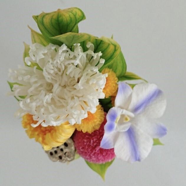 プリザーブドフラワー仏花HICHIRIKI ピンク★花 贈り物 供物 お供え お供え花 お悔やみ 花 法事 四十九日法要 命日 喪中見舞い |  | 01