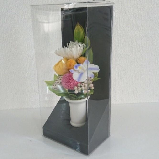 プリザーブドフラワー仏花HICHIRIKI ピンク★花 贈り物 供物 お供え お供え花 お悔やみ 花 法事 四十九日法要 命日 喪中見舞い |  | 06