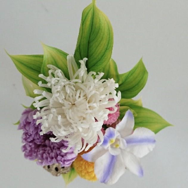 プリザーブドフラワー仏花HICHIRIKI イエロー★花 贈り物 供物 お供え お供え花 お悔やみ 花 法事 四十九日法要 命日 喪中見舞い |  | 03