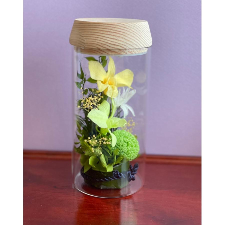 プリザーブドフラワー仏花 花ひかり黄★花 贈り物 供物 お供え お供え花 お悔やみ 花 法事 四十九日法要 命日 喪中見舞い |  | 02