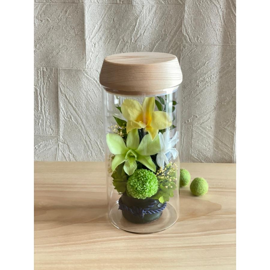 プリザーブドフラワー仏花 花ひかり黄★花 贈り物 供物 お供え お供え花 お悔やみ 花 法事 四十九日法要 命日 喪中見舞い |  | 07