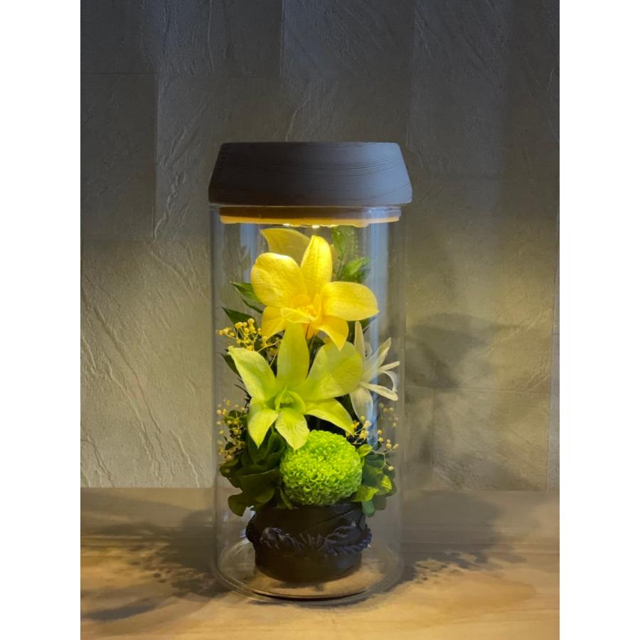 プリザーブドフラワー仏花 花ひかり黄★花 贈り物 供物 お供え お供え花 お悔やみ 花 法事 四十九日法要 命日 喪中見舞い |  | 08