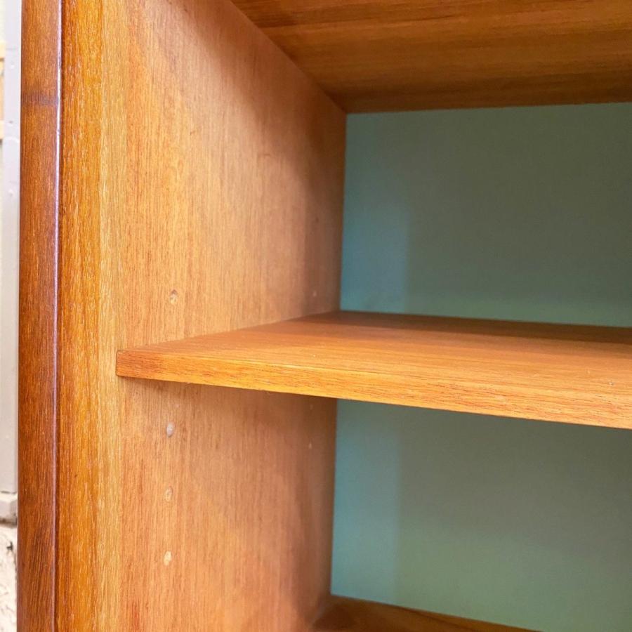 キャビネット　2段セパレート　チーク　ヴィンテージ　北欧家具　デンマーク　リビング　ダイニング　カップボード　本棚 |  | 12