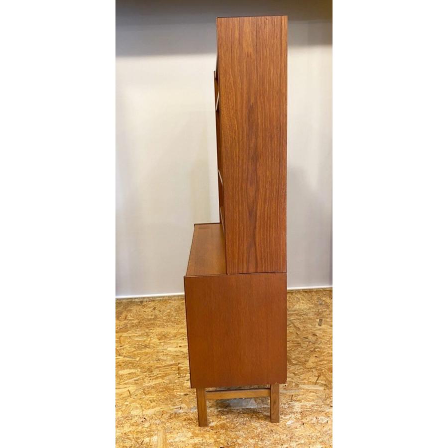 キャビネット　2段セパレート　チーク　ヴィンテージ　北欧家具　デンマーク　リビング　ダイニング　カップボード　本棚 |  | 05