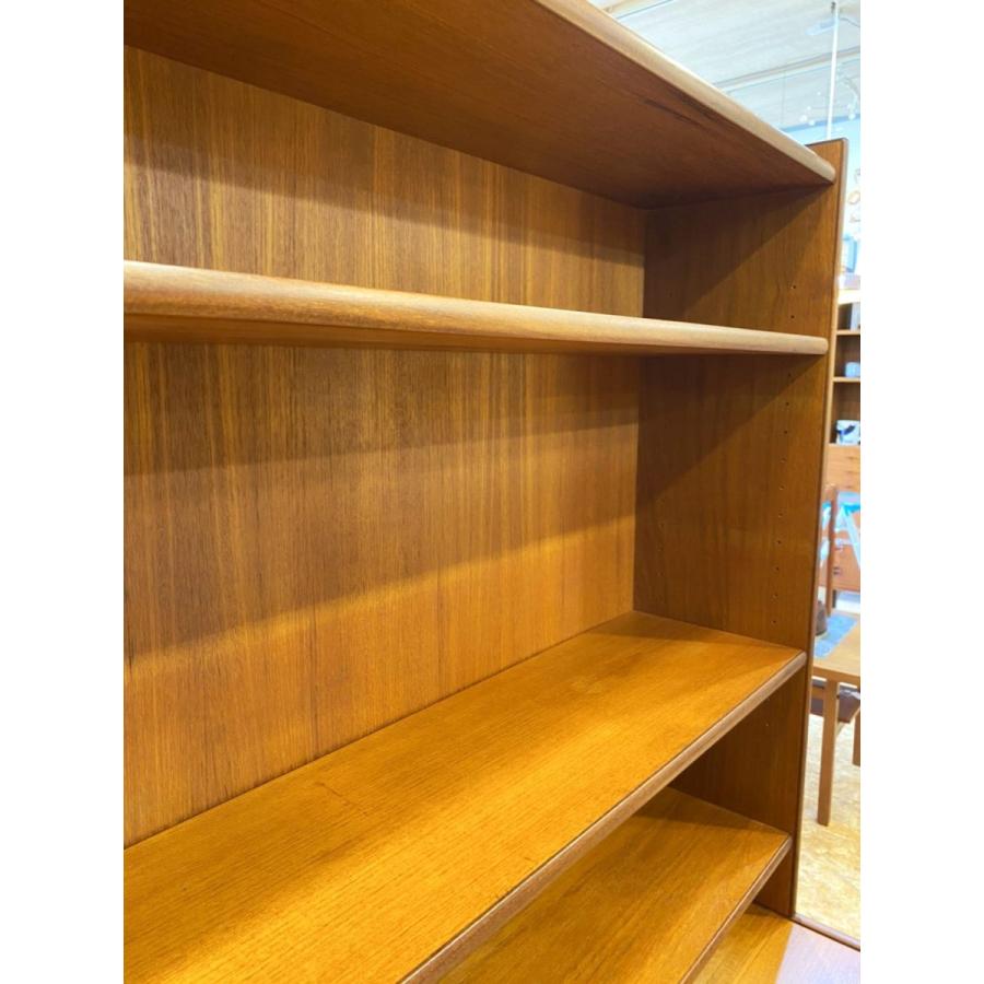 キャビネット　2段セパレート　チーク　ヴィンテージ　北欧家具　デンマーク　リビング　ダイニング　カップボード　本棚 |  | 08