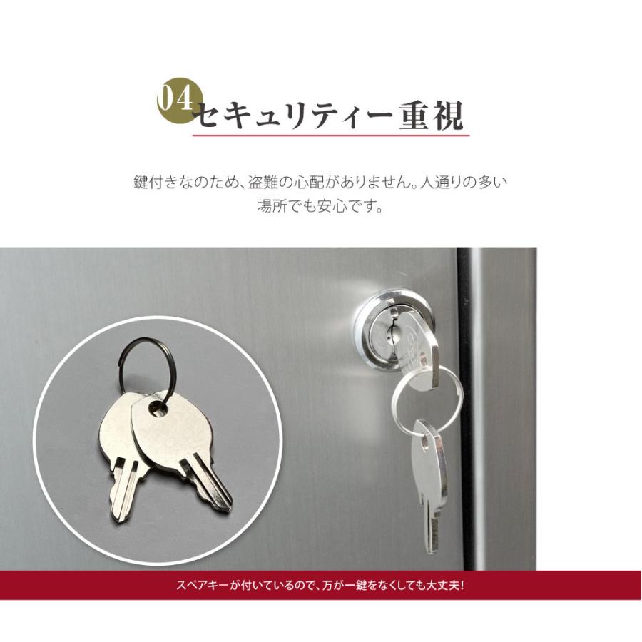 メールボックス 日本製 郵便受け ポスト W400XH360XD130mm ステンレス