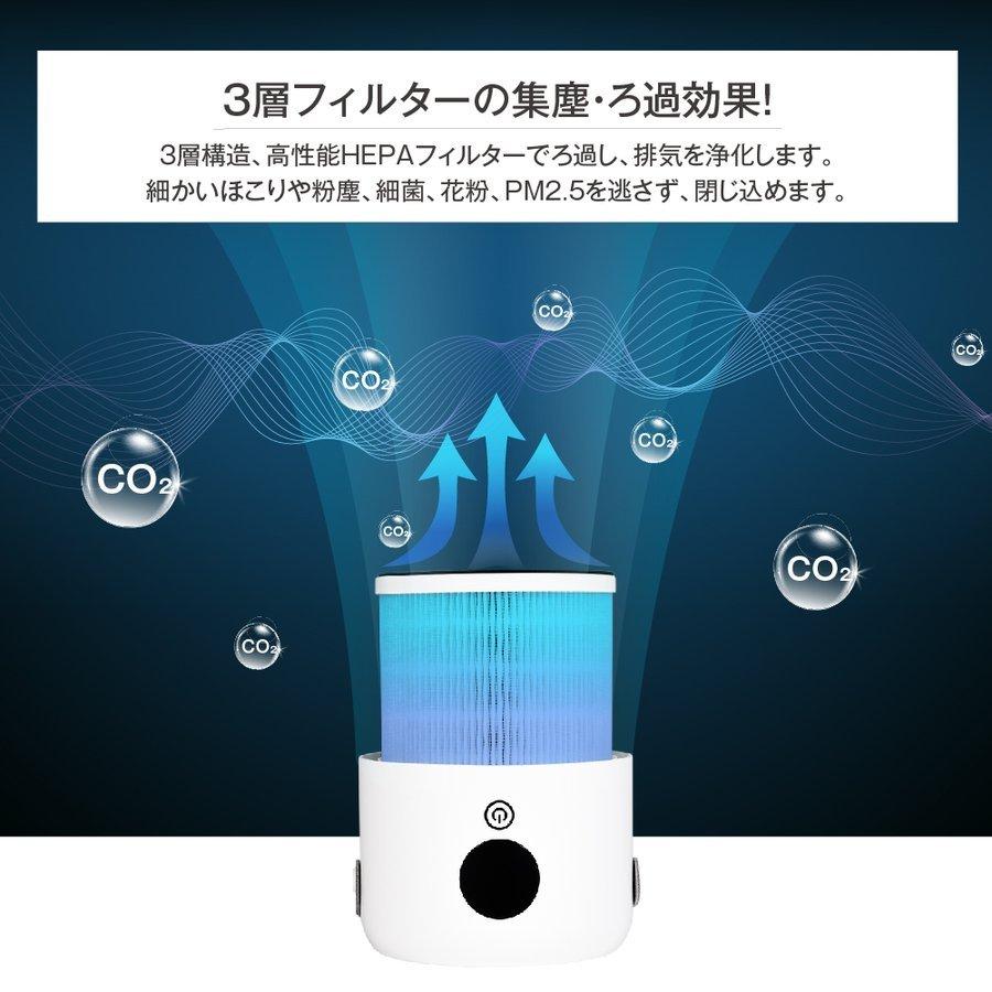 空気清浄機 卓上兼用 花粉対策 集塵 脱臭 除菌 適応21畳 小型 空気清浄機 卓上兼用 花粉対策 集塵 脱臭 除菌 適応21畳 小型