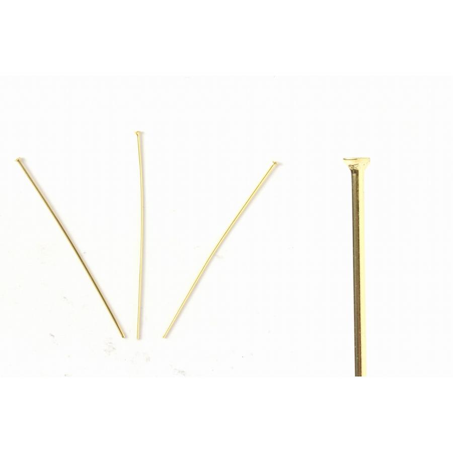 30本 サージカルステンレス Tピン 細い 0 6 X 45mm ゴールド 金 アクセサリー パーツ Tph645g30 アップフェル Yahoo 店 通販 Yahoo ショッピング