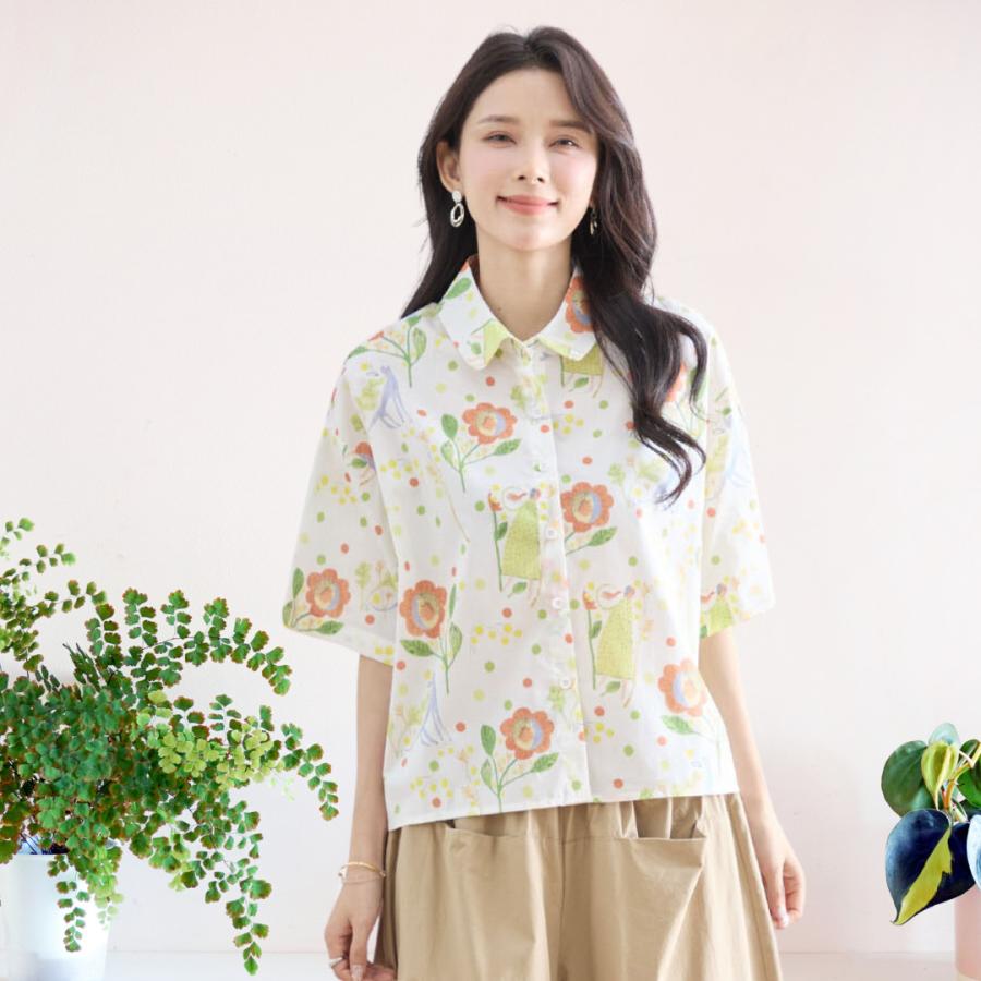 97新品amie studioドットprintボリュームスリーブブラウス 97新品amie studioドットprintボリュームスリーブブラウス 大人 可愛い