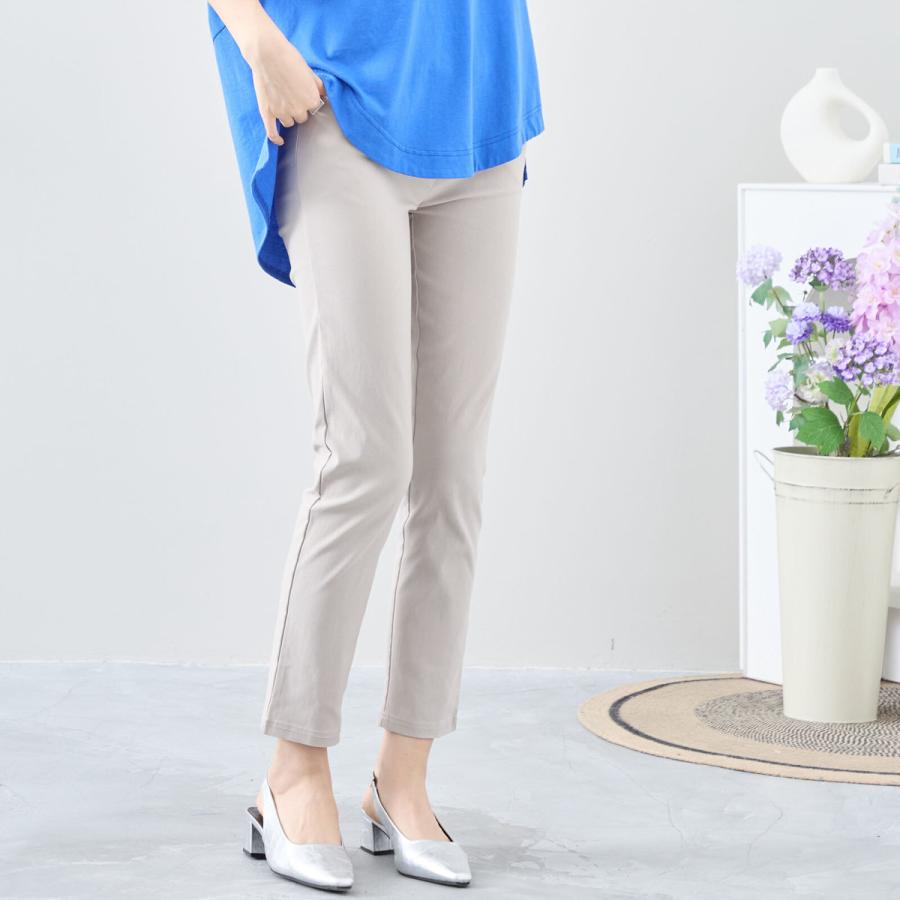 TRUBE 【M~L】【L〜LL】ストレッチストレートパンツ グレー : 銀座