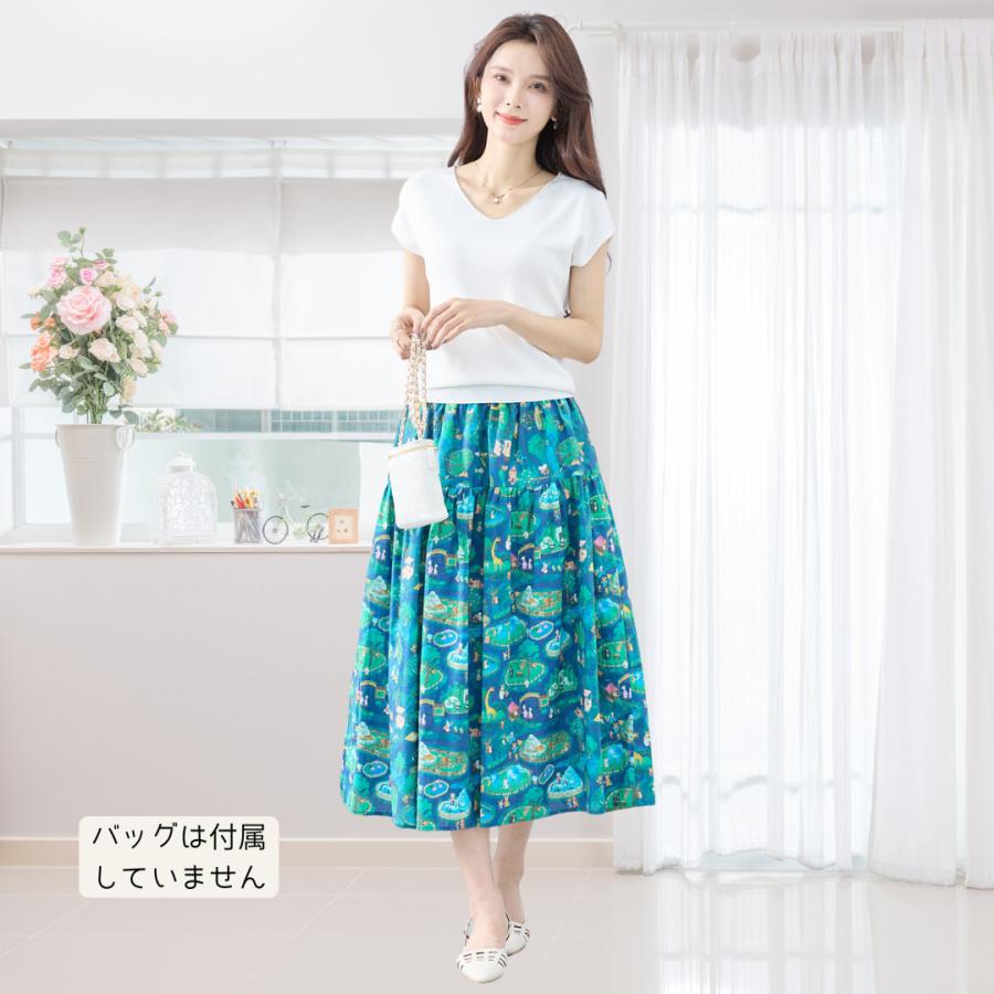 PLEATS PLEASE　ロングスカート　アニマル　総柄　 4 PLEATS PLEASE ロングスカート アニマル 総柄 4 スカート