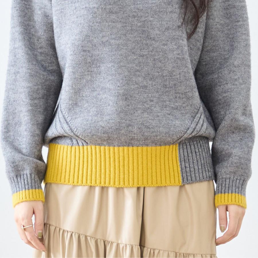 プランクプロジェクト2025春夏　ニットトップ新品 楽天市場】2025春夏新作 クロシェ CLOCHE バイカラー ニット