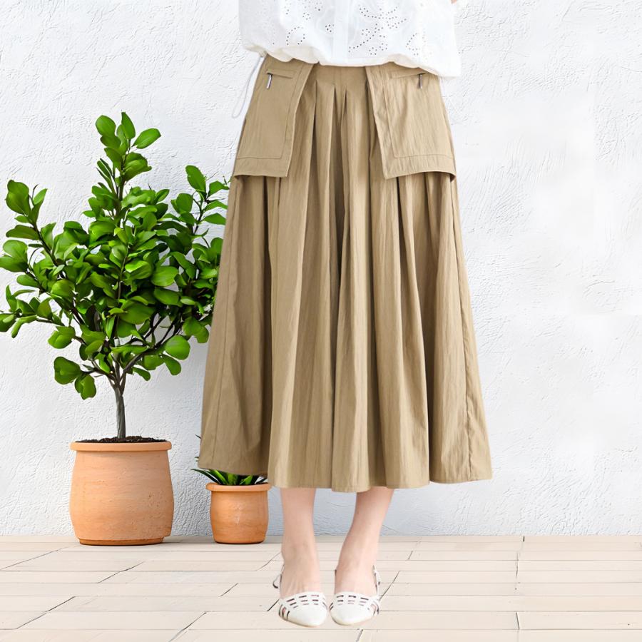 FOXEY ベージュ ガウチョパンツ FOXEY ベージュ ガウチョパンツ パンツ – FOXEY 公式オンライン