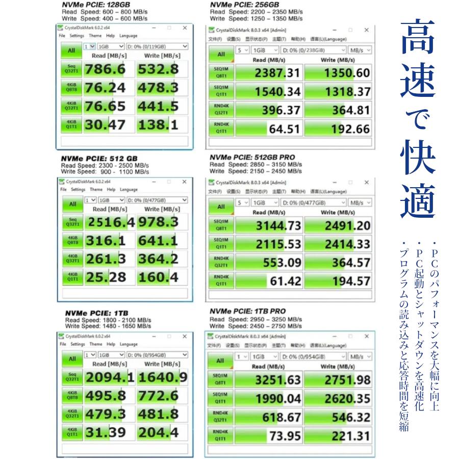 M.2 NVMe 1TB | 内蔵SSD 外付けSSD Xray Disk PCIe ノートブックPC用