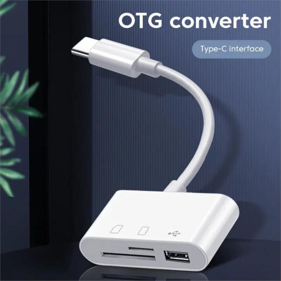 type-c カードリーダー 3in1 SDカードリーダー TFカードリーダー USB タイプC パソコン macbook huawei samsung xiaomi 送料無料 |  | 05