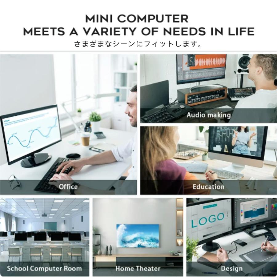 コスパ最高！ミニPC Firebat AK2 PLUS windows11,インテル Alder