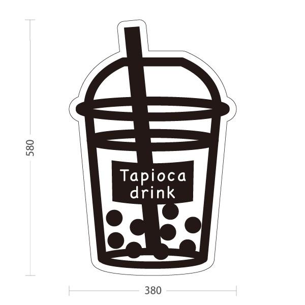 タピオカ店の看板・置物（価格応相談） タピオカ店の看板・置物（価格応相談）