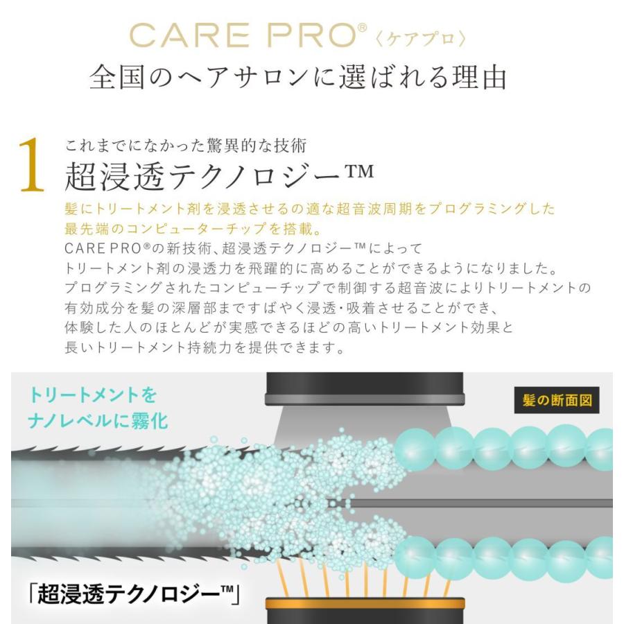 ケアプロ CARE PRO プロフェッショナル トリートメント浸透促進 超音波