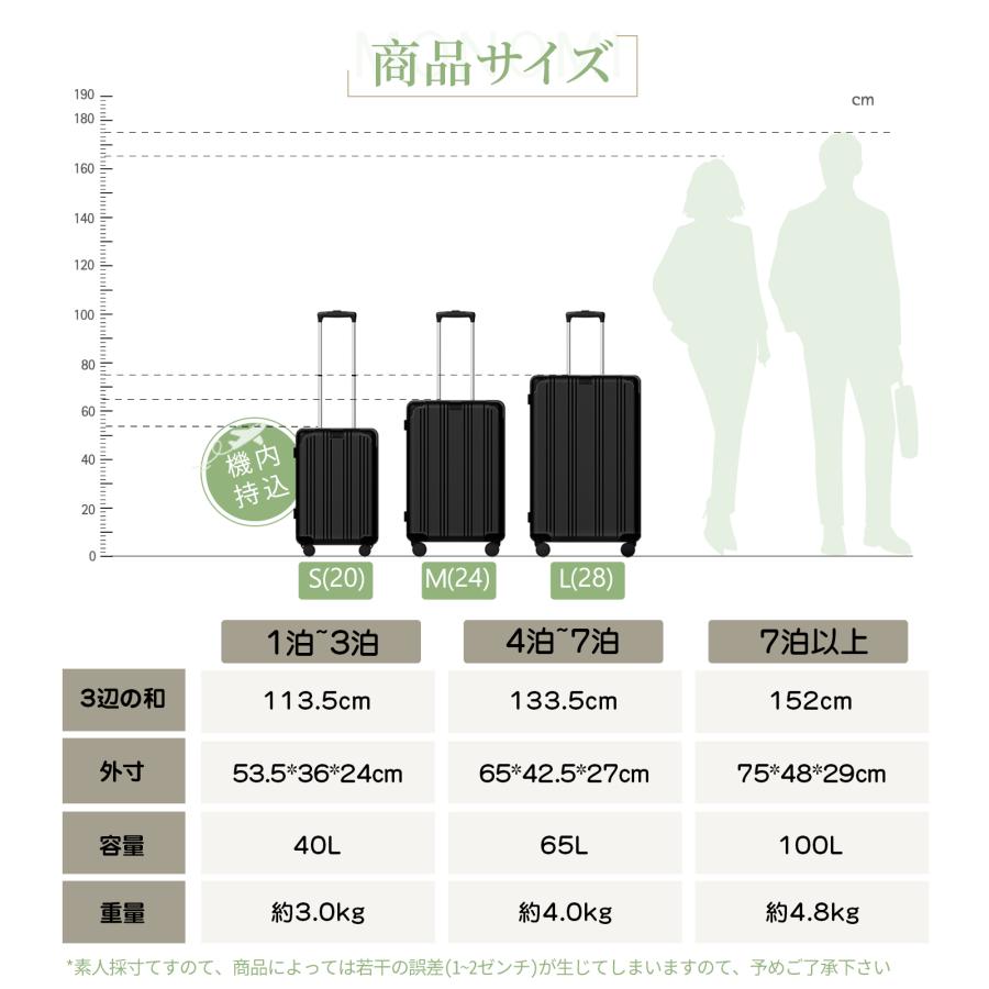 スーツケース キャリーケース 拡張機能付き 機内持ち込み キャリー