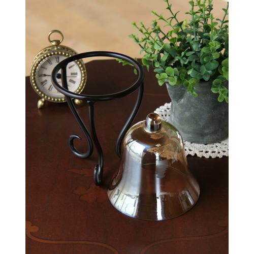 キャンドルホルダー アイアン １灯 卓上 ガラスカップ アジアン インド